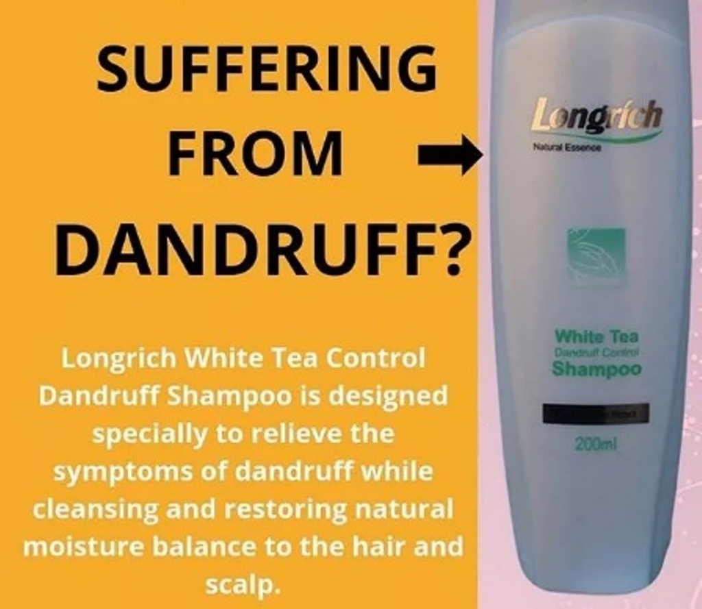 SHAMPOING AU THE BLANC LONGRICH