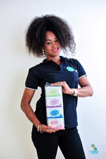 SERVIETTE HYGIENIQUE MAGNETIQUE
