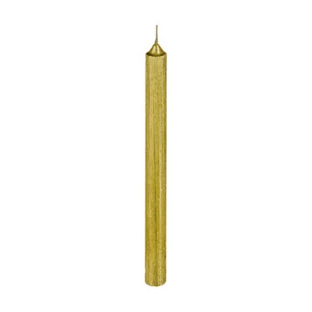 BOUGIE DOREE METALIQ 4PCS 20CM