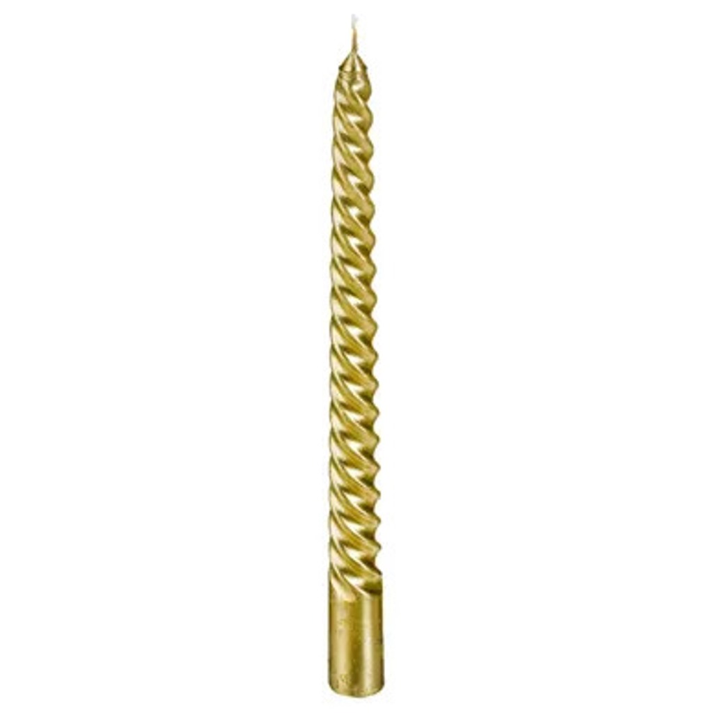 BOUGIE DOREE METALIQ 4PCS 20CM