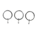 ANNEAU A PINCE D20X8 ARGENT MAT