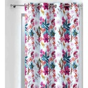 RIDEAUX A ŒILLETS 140X260 EXOTIC PARADISE BLANC