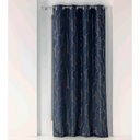 RIDEAUX A ŒILLETS 140X260 DOMEA MARINEOR