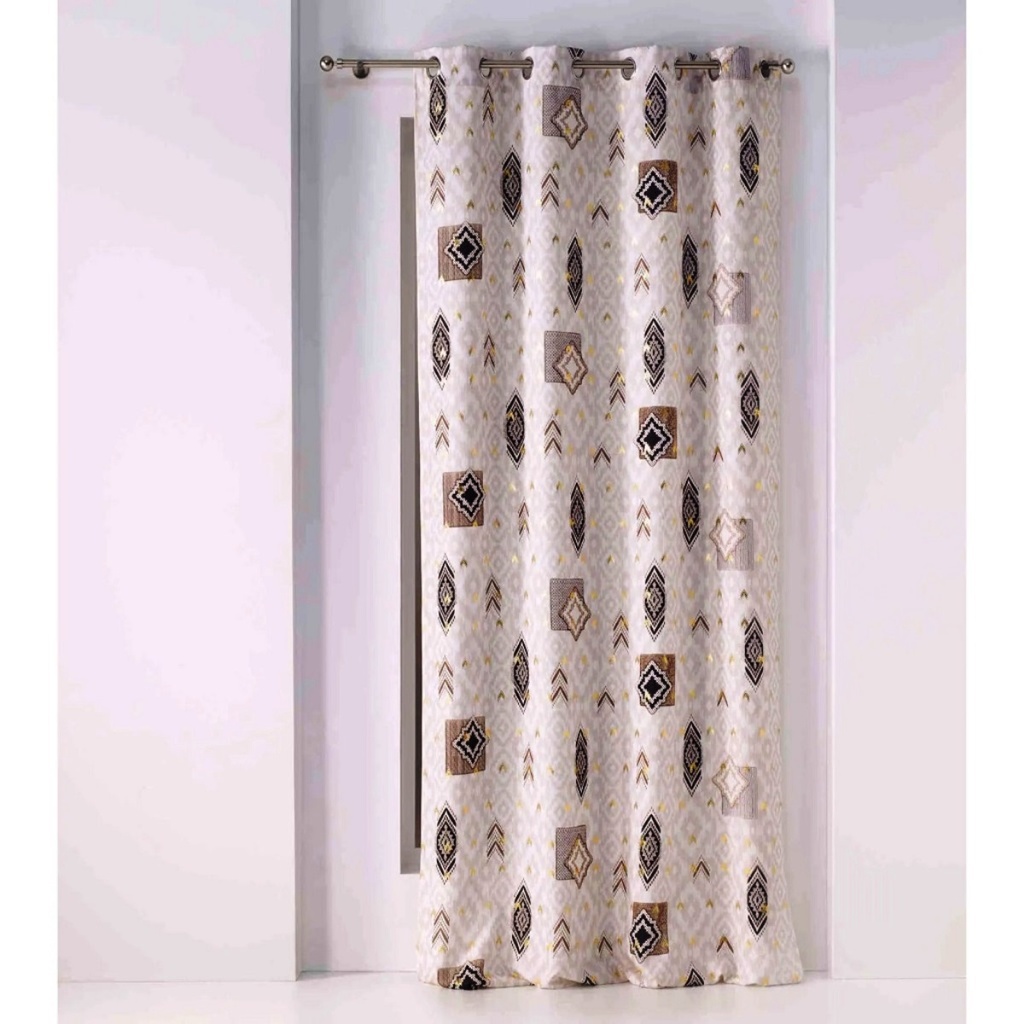 RIDEAUX A ŒILLETS 140X260 JANGAL