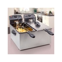 TRISTAR FRITEUSE ELECTRIQUE A HUILE 2X3litres