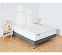 SIMMONS Sommier gris 140x190 cm DECO PU 2