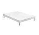MERINOS Box spring 160x200 cm IMBATTABLE CLOSED