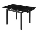 BABETTE 2 TABLE+2 ALL NOIR