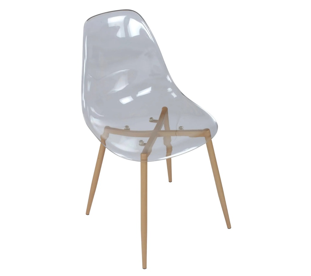 LYNETTE CHAISE TRANSPARENTE