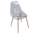 LYNETTE CHAISE TRANSPARENTE
