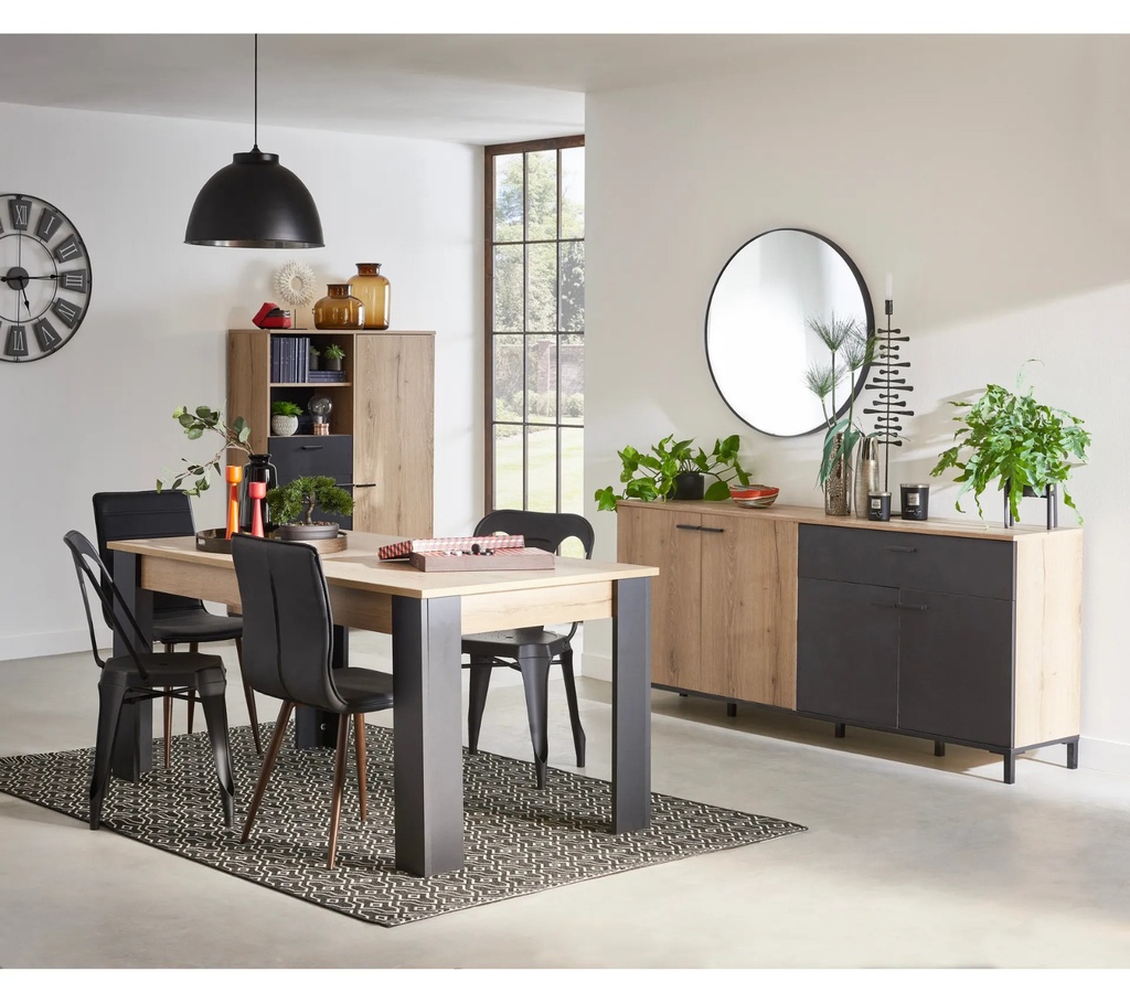 MAROCCO NOIR TAPIS 160X 230 CM