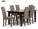 PARSON TABLE A MANGER EN BOIS 6 CHAISES