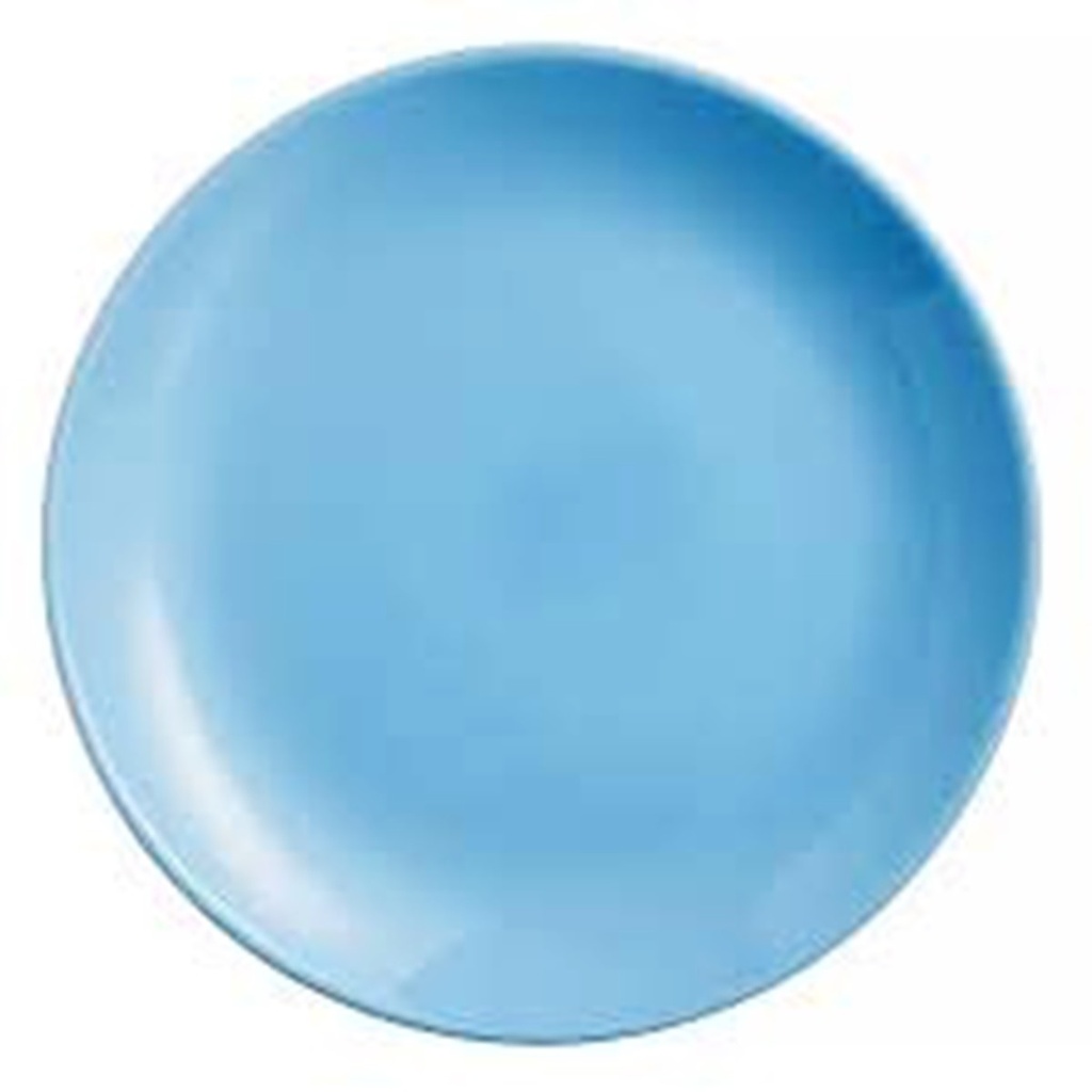 ASSIETTE PLAT DIWALI LIGHT BLUE 20 CM