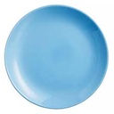 ASSIETTE PLAT DIWALI LIGHT BLUE 20 CM