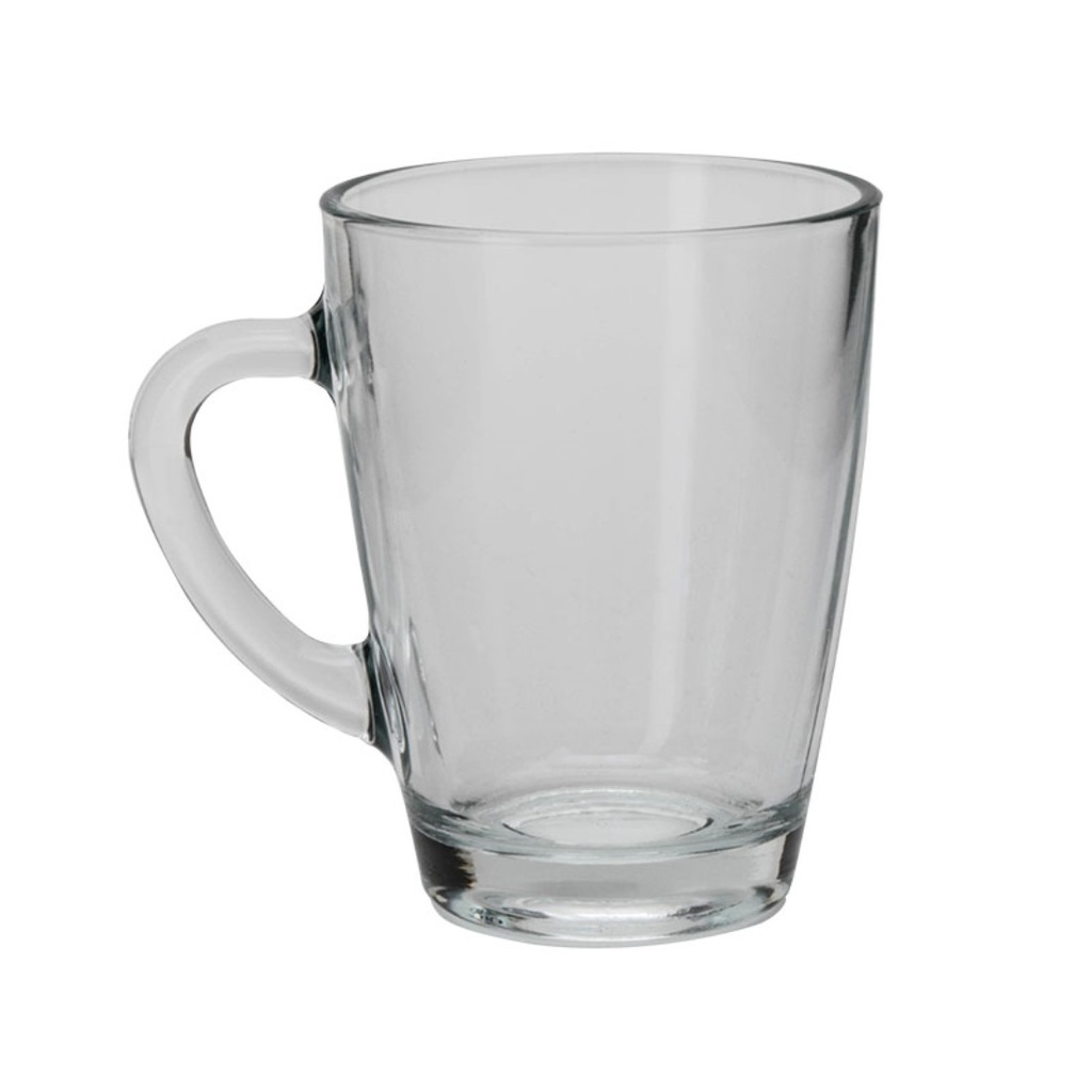 Mug en verre 25 CL X 2