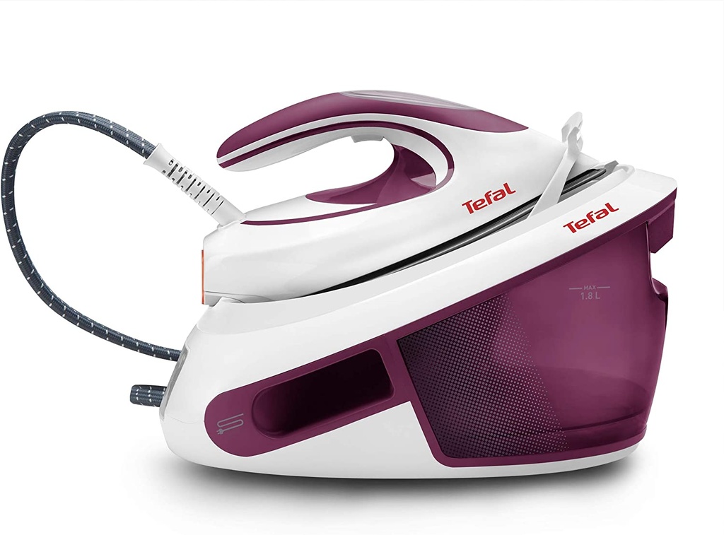 Tefal SV8054 Express Anti-scale steam generator 2800 W White/purple 1.8 L 