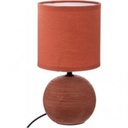 LAMPE BOULE STRIE TIMEO TERR H25