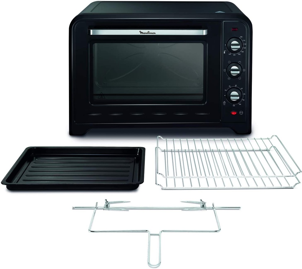 MOULINEX ELECTRIC CONVEction STAINLESS STEEL OVEN, 60 Litres, 7 Programmes.