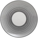 ASSIETTE DESSERT LUNIS NOIR 19 CM