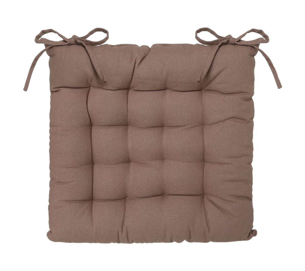 GALETTE CHAIR TAUPE 38CM