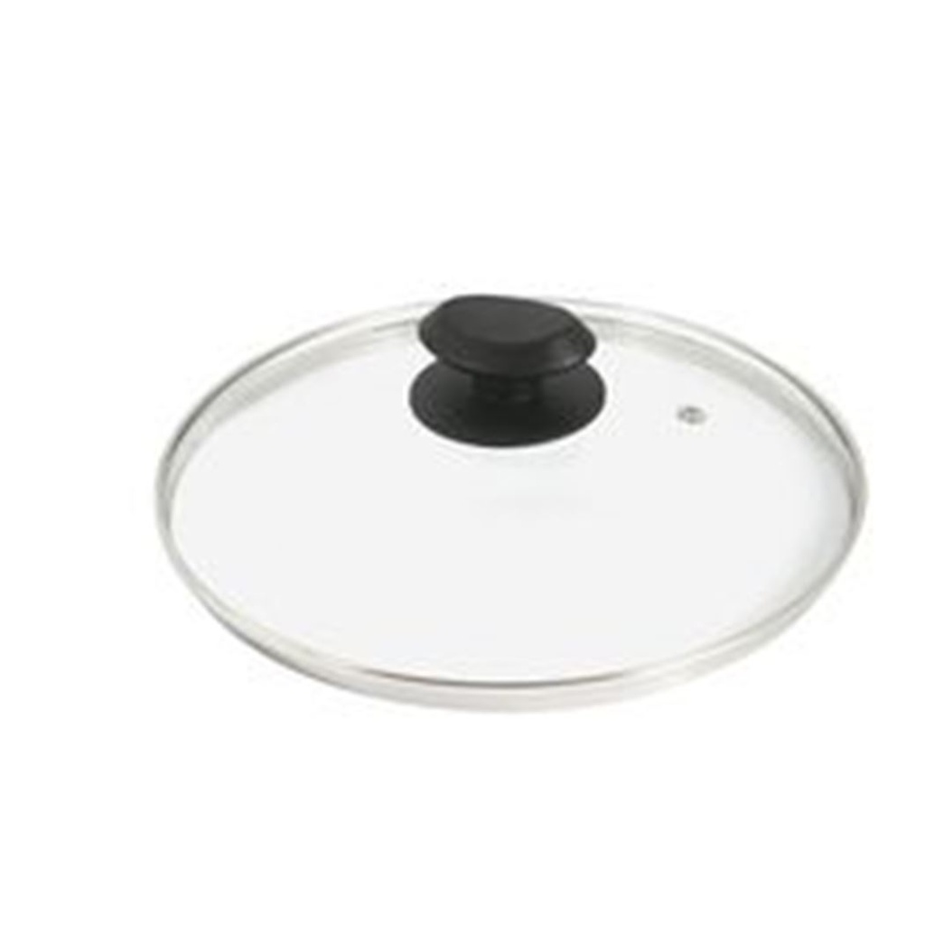 16036-STAINLESS STEEL GLASS LID 24 CM