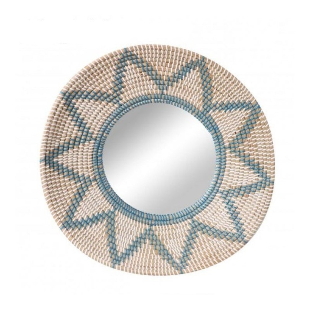 33824-SALMA RUSH MIRROR 50 CM