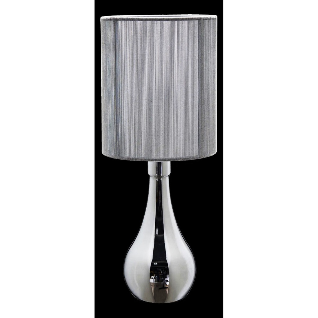 CARLITA LAMPE ARGENT H39 CM (copie)