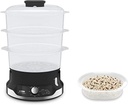 SEB CUISEUR VAPEUR 9 L 800W 3 BOLS EMPILABLE